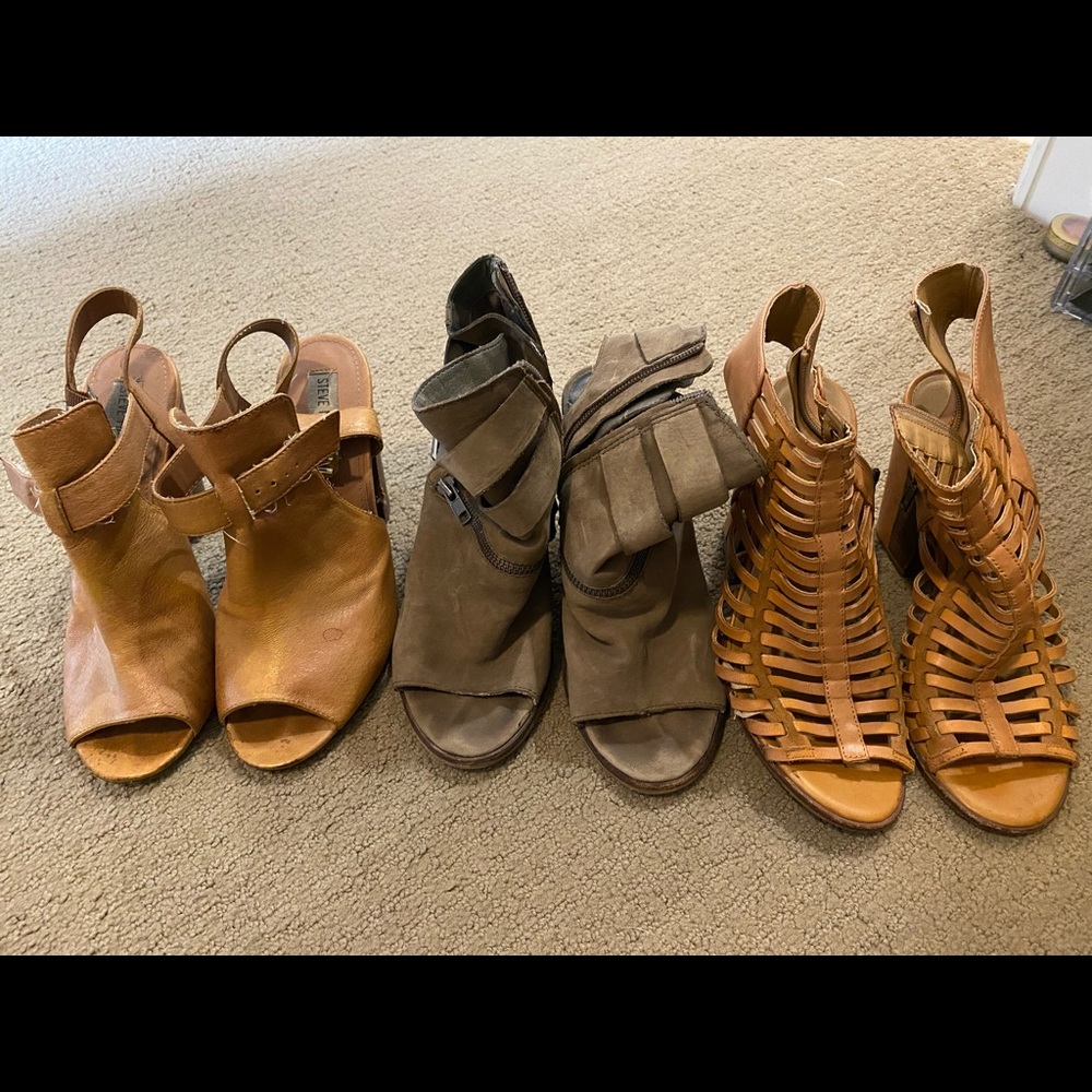 3 Pairs of Shoes.. Steve Madden & Dolce Vida